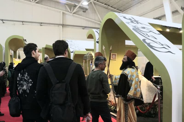 غرفه استان فارس در نمایشگاه بین المللی گردشگری