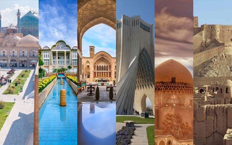 جایگاه صنعت گردشگری در ایران‎
