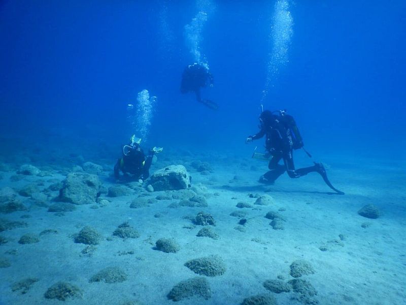 کشف گنج پنهان در زیر آب