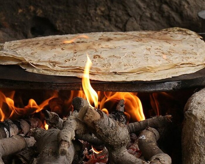 نان های لذیذ کرمان | نان تیری