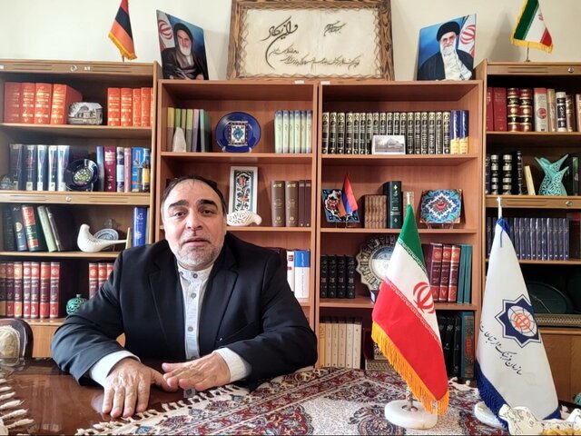 محمد اسدی موحد رایزن فرهنگی سفارت ایران در ارمنستان
