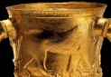 رونمایی از جام زرین سه هزار ساله کلاردشت در ساری