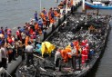 حریق مرگبارِ قایق گردشگری در اندونزی