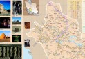 نقشه گردشگری شهر شیراز به زبان فرانسه چاپ شد