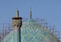 جنجال مرمت گنبد مسجد جامع اصفهان