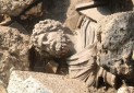 مجسمه مرمرین 1700 ساله از زیر خاک سر برآورد