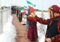 اجتماع عظیم زنان عشایر با لباس سنتی در مشکین شهر برگزار شد
