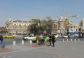 تجاوز ساختمان های تجاری به حریم بصری میدان حسن آباد