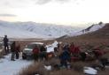 پایان عملیات نجات کوهنورد گرفتار در ارتفاعات کوه هزار