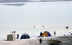 اقبال دوباره گردشگران به دریاچه ارومیه
