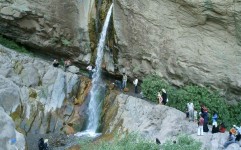 مرگ یک گردشگر در آبشار راین کرمان