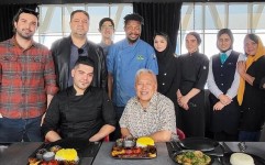 سرآشپز مشهور مالزی در آشپزخانه ایرانی