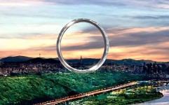 «حلقه سئول» بلندترین و بزرگ ترین چرخ و فلک جهان