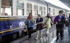 رکورد جابجایی مسافر در راه آهن مشهد شکست