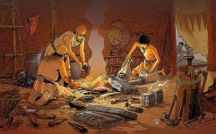 قدیمی ترین کورۀ فلزگری دنیا در طالمسی اصفهان