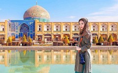 نقشه گردشگری اصفهان به زبان چینی