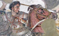 کشف تصویر ۱۸۰۰ ساله «اسکندر مقدونی»