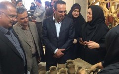 افتتاح نمایشگاه دائمی صنایع دستی در ساری