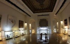 اهدا 2 تابلو از مجموعه آثار محسن وزیری مقدم به موزه جهان نما