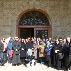 بازدید راهنمایان گردشگری از کاخ گلستان