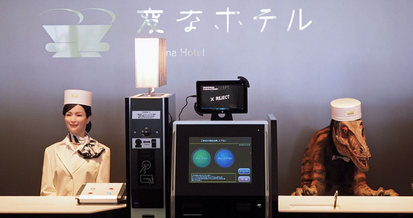 اولین هتل با کارکنان رباتی در ژاپن افتتاح شد