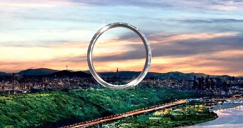 «حلقه سئول» بلندترین و بزرگ ترین چرخ و فلک جهان