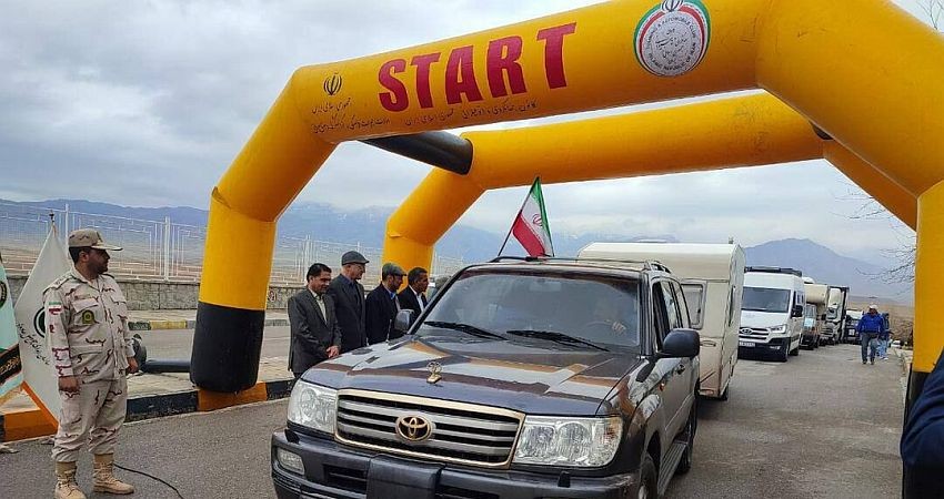«پیک های پیام آور نوروز» به ترکمنستان رسیدند