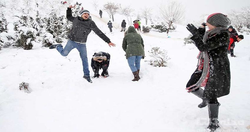 برای برف بازی در تهران کجا برویم؟