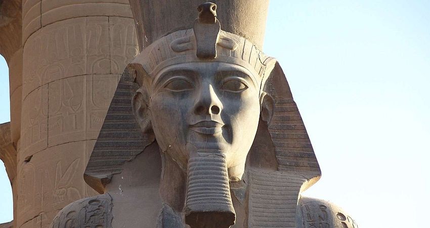 مجسمه «رامسس دوم» شاهکاری از مصر باستان