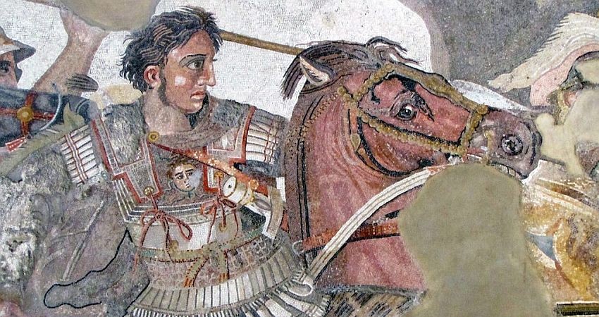 کشف تصویر 1800 ساله «اسکندر مقدونی»